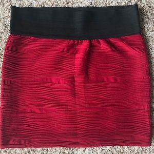 High Waisted Mini Skirt